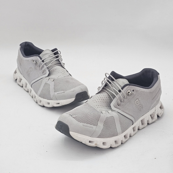 On Cloud 5 Glacier White Men’s Running Shoes Size 8 Lightweight Cushioned Preown main image 10
